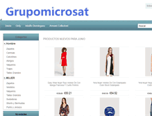 Tablet Screenshot of grupomicrosat.es